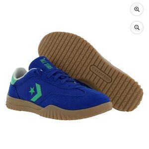 NWOT Converse Run Star Trainer Women Sneaker 6.5 in Blue/Apex Green